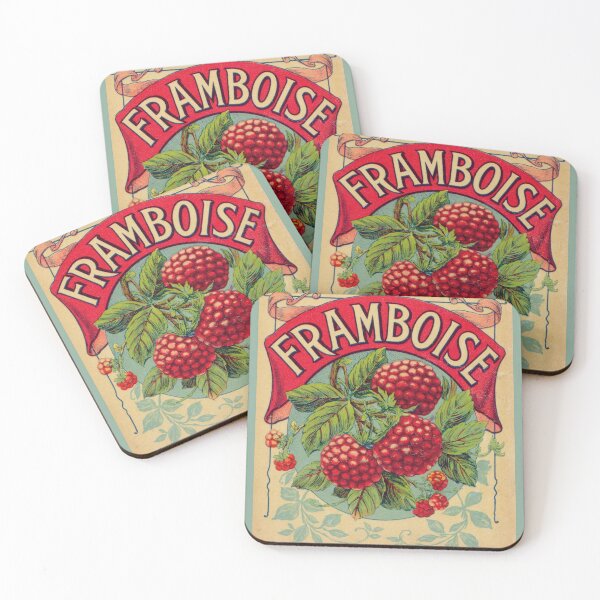 Item preview, Frambroise French Vintage Fruit Label designed and sold by BergamotTeapot.