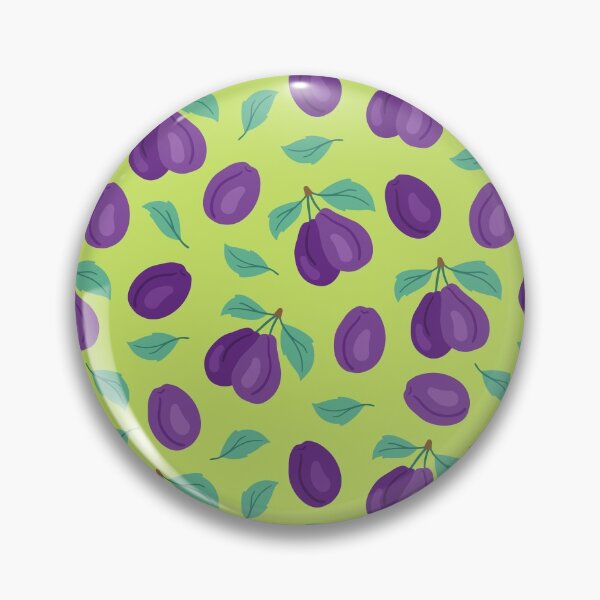 Item preview, Fresh Plums Fruit Pattern designed and sold by karspaul.