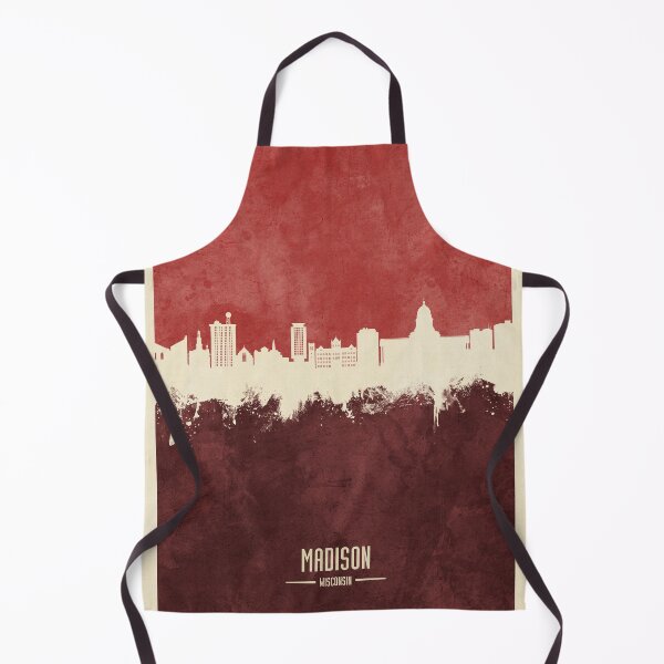 Artikelvorschau, Madison Wisconsin Skyline entworfen und verkauft von ArtPrints.