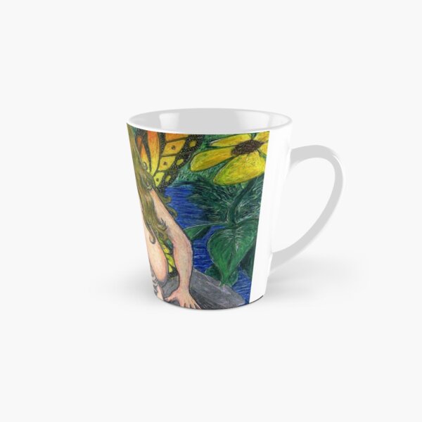Butterfly Stone Tall Mug