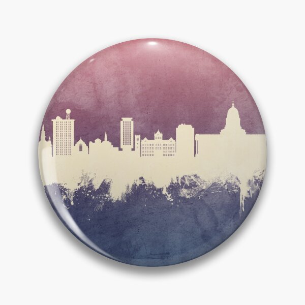 Artikelvorschau, Madison Wisconsin Skyline entworfen und verkauft von ArtPrints.