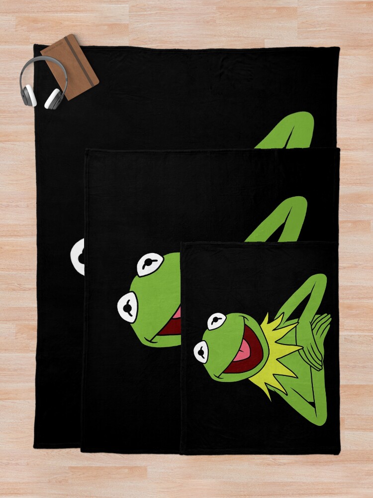 Alternate view of Kermit The Frog Throw Blanket