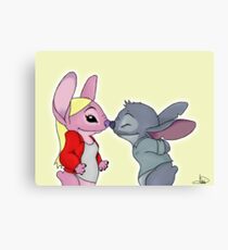 Emma&Neal - Angel&Stitch Canvas Print