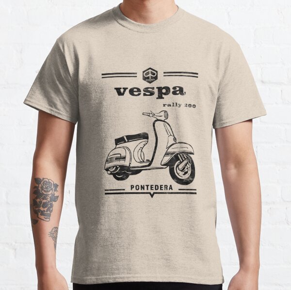 Vespa Rally 200 Scooter clásico Camiseta clásica