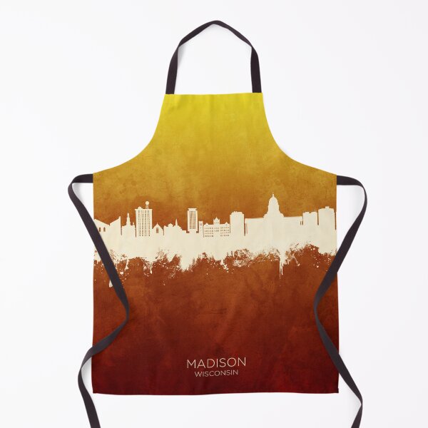 Artikelvorschau, Madison Wisconsin Skyline entworfen und verkauft von ArtPrints.
