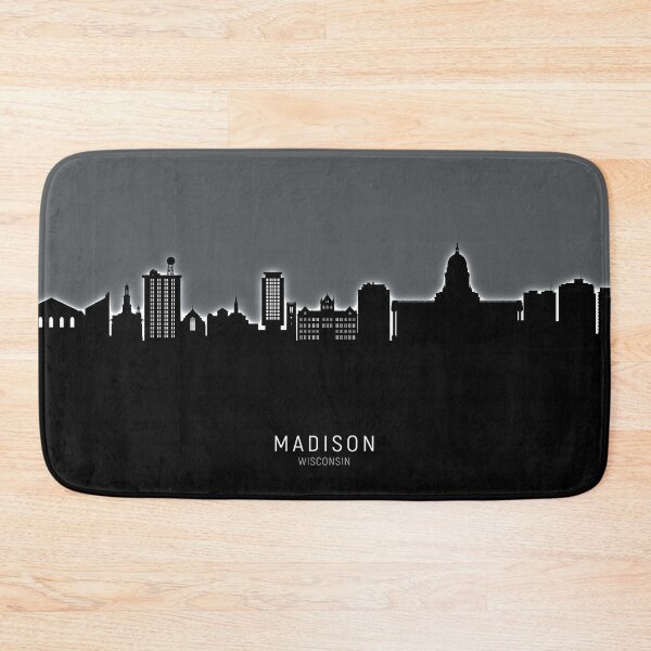 Artikelvorschau, Madison Wisconsin Skyline entworfen und verkauft von ArtPrints.