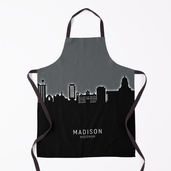 Artikelvorschau, Madison Wisconsin Skyline entworfen und verkauft von ArtPrints.