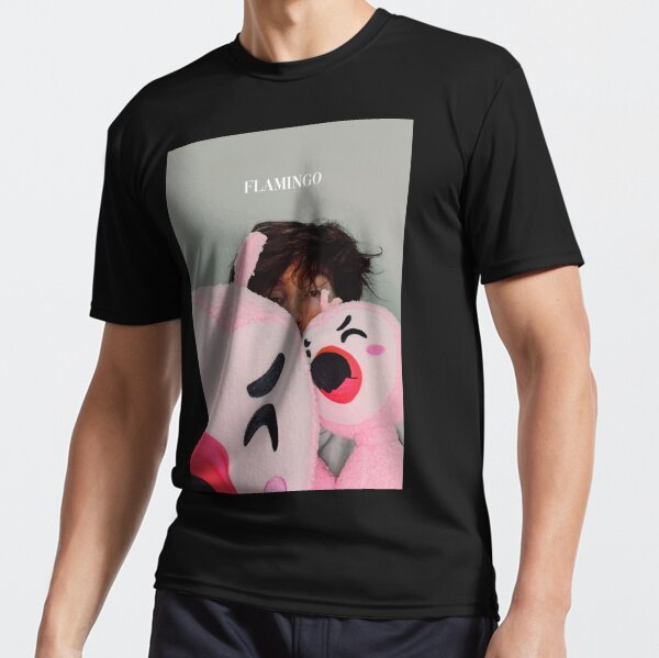 Flamingo Youtuber Active T Shirt By Llayahh Redbubble - felipe t shirt roblox