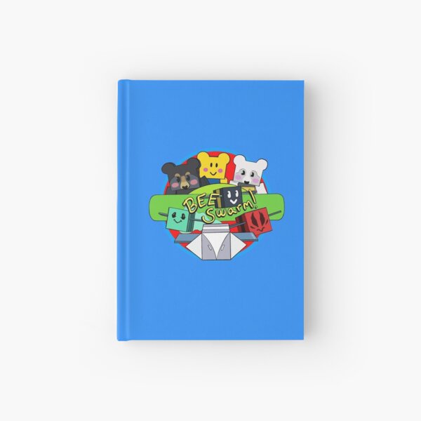 Bee Swarm Simulator Hardcover Journals Redbubble - update gifted festive bee bee bear presents roblox bee swarm simulator bee swarm roblox bee