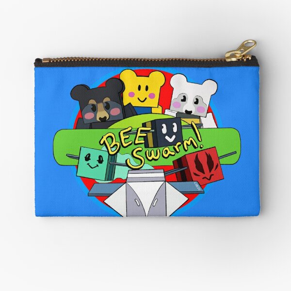 Bee Swarm Simulator Zipper Pouches Redbubble - new mythic gifted fuzzy bee update in roblox bee swarm simulator update