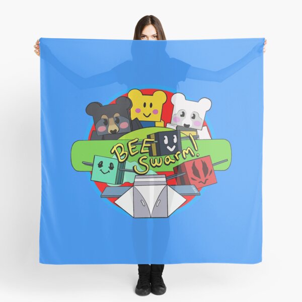 Bee Swarm Simulator Scarves Redbubble - gifted festive bee bee bear roblox bee swarm simulator