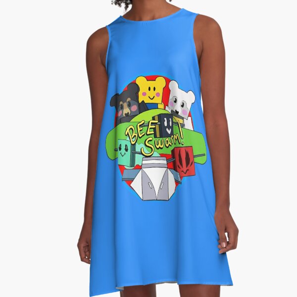 Bee Swarm Simulator Dresses Redbubble - bumblebee man roblox bee swarm simulator cool free shirts