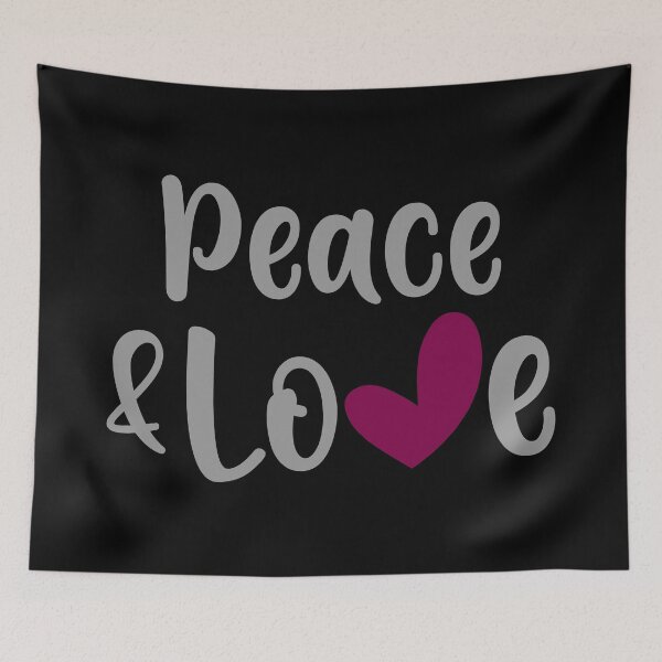 Item preview, Peace and Love designed and sold by shirtart shop.