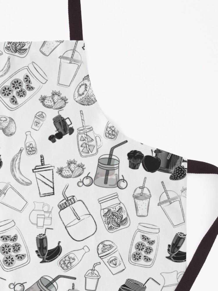 Alternate view of Fruity Smoothie Vegan Design Apron