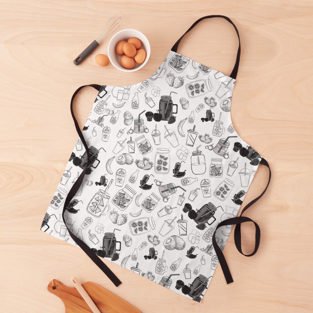 Fruity Smoothie Vegan Design Apron