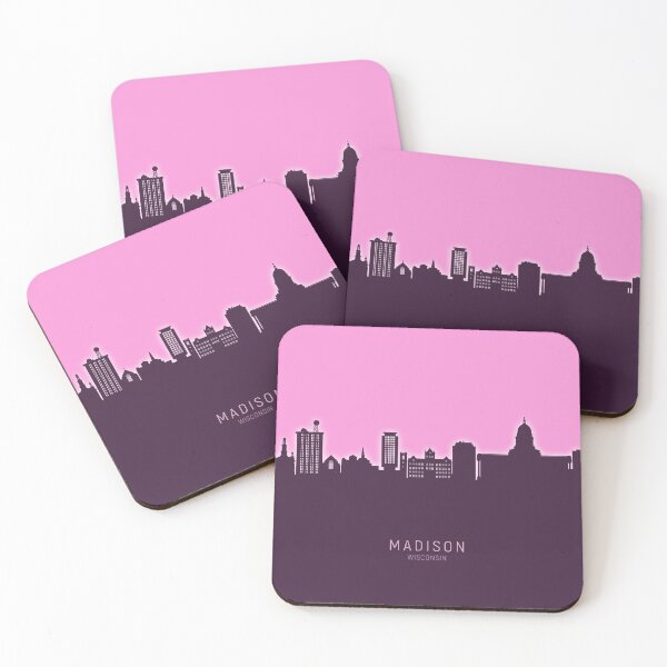 Item preview, Madison Wisconsin Skyline designed and sold by ArtPrints.