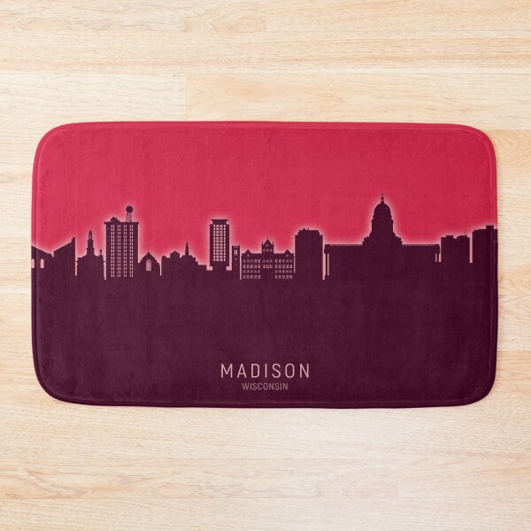 Artikelvorschau, Madison Wisconsin Skyline entworfen und verkauft von ArtPrints.