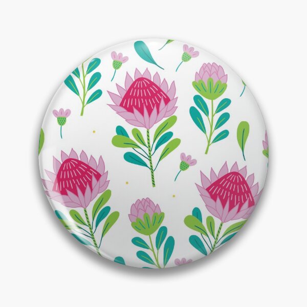 Item preview, Protea Flower Pattern designed and sold by karspaul.