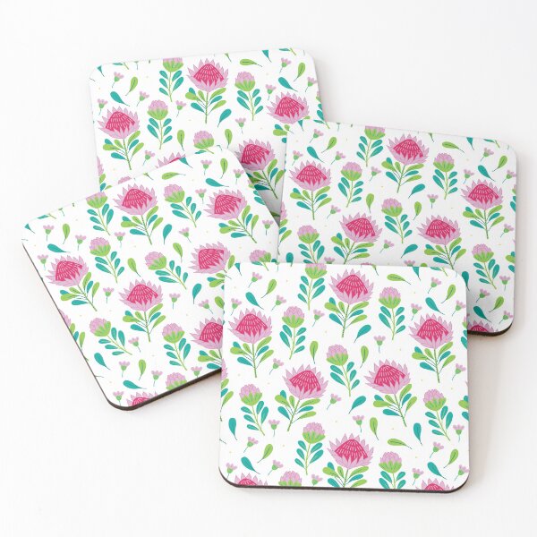 Item preview, Protea Flower Pattern designed and sold by karspaul.