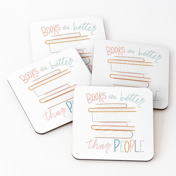 Item preview, Books Are Better Than People  designed and sold by allexieee.