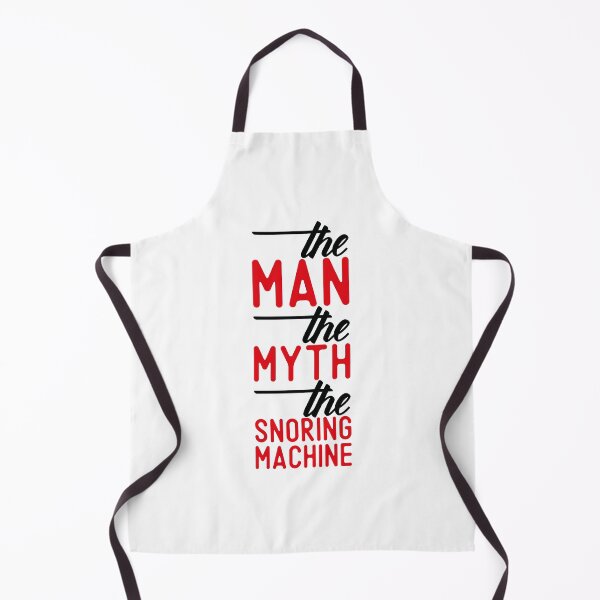 Item preview, The Man Myth Snoring Machine - Black designed and sold by saechla.