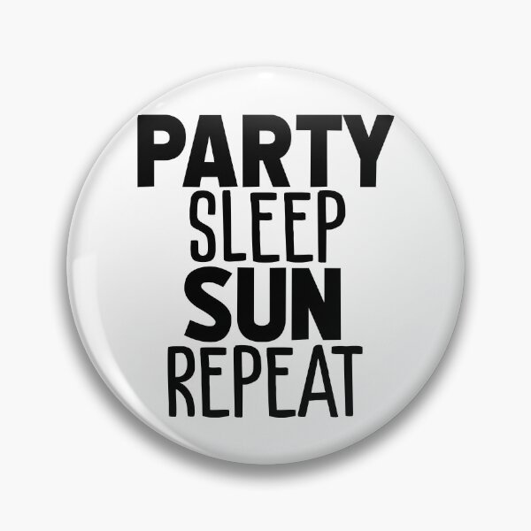 Item preview, Party, Sleep, Sun, Repeat designed and sold by shirtart shop.