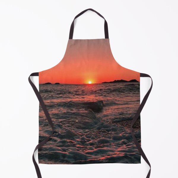 Artikelvorschau, bunter Sonnenuntergang auf dem Ozean entworfen und verkauft von Fine Art California.