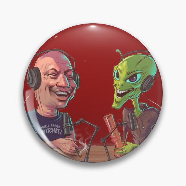 Item preview, Joe Rogan and The Alien designed and sold by whateverprints.