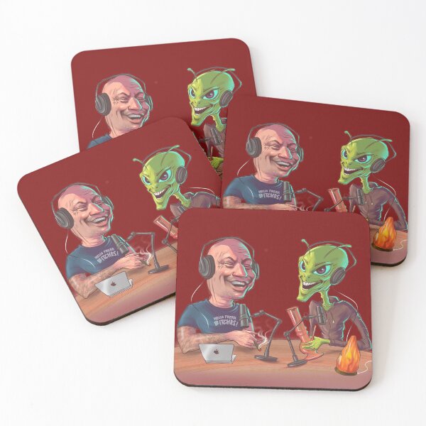 Item preview, Joe Rogan and The Alien designed and sold by whateverprints.