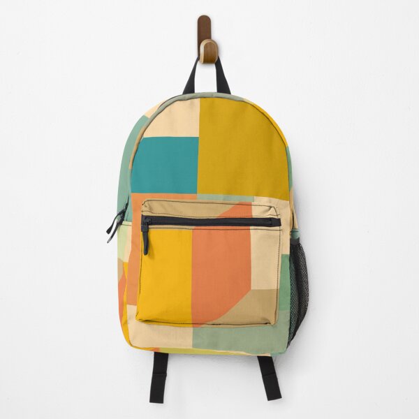 Item preview, Abstract cubic composition warm colours designed and sold by korasi.