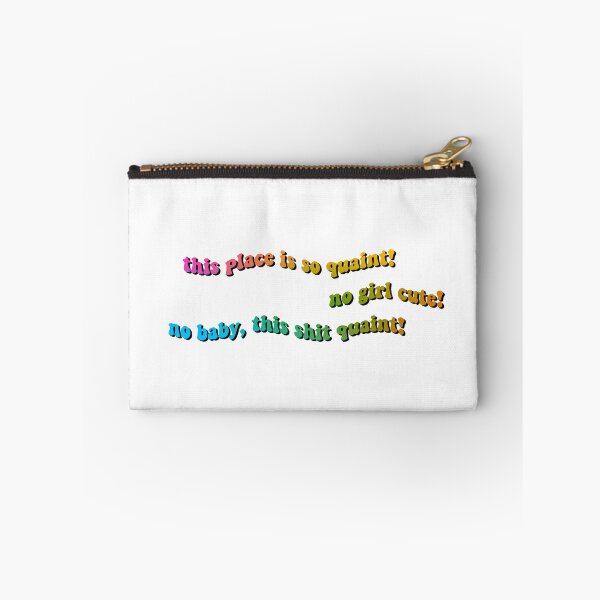 Item preview, this place is so quaint - zane and heath quote designed and sold by tiredninny.