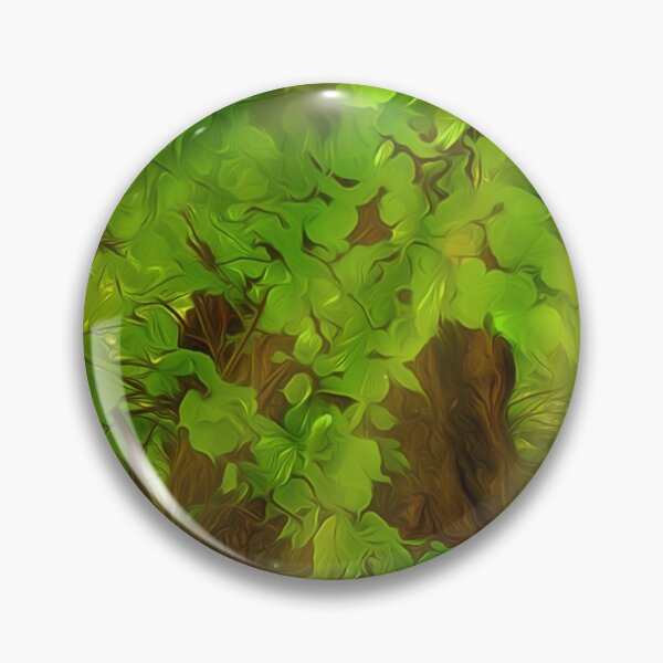 Item preview, Old Tree Thick Branches Green And Sun designed and sold by miraminerva09.