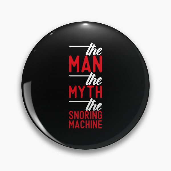 Item preview, The Man Myth Snoring Machine designed and sold by saechla.