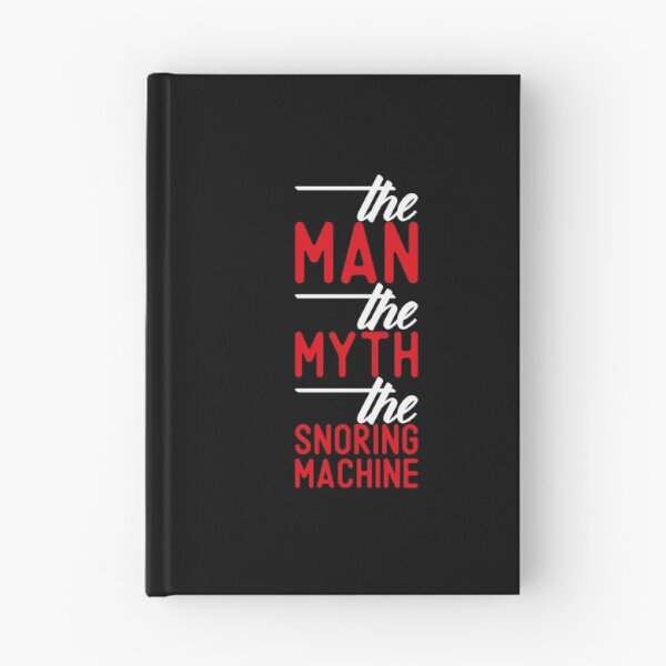Item preview, The Man Myth Snoring Machine designed and sold by saechla.