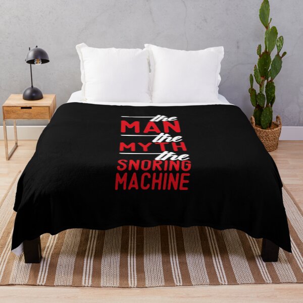Item preview, The Man Myth Snoring Machine designed and sold by saechla.