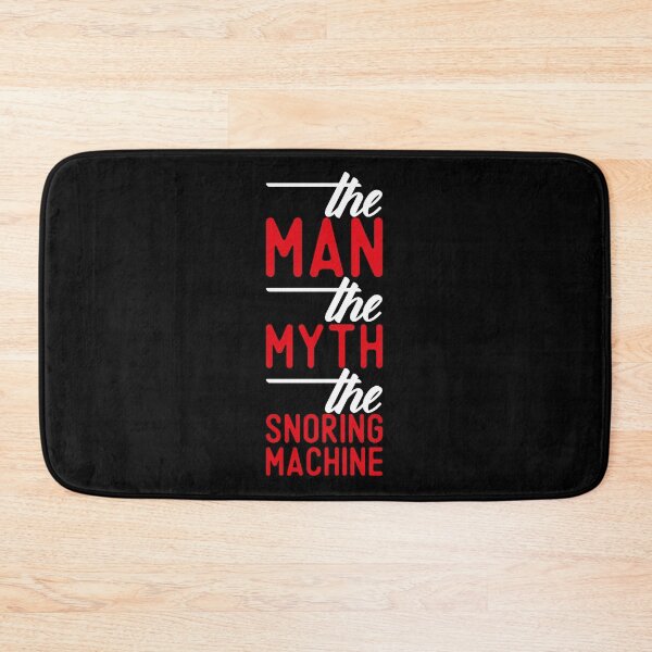 Item preview, The Man Myth Snoring Machine designed and sold by saechla.