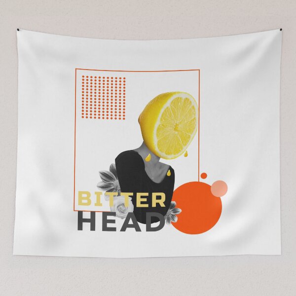 Item preview, Lemon Bitter Head designed and sold by SobaWaveStudio.