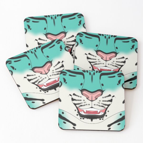 Item preview, Teal Snow Leopard designed and sold by KeishaMaKainn.
