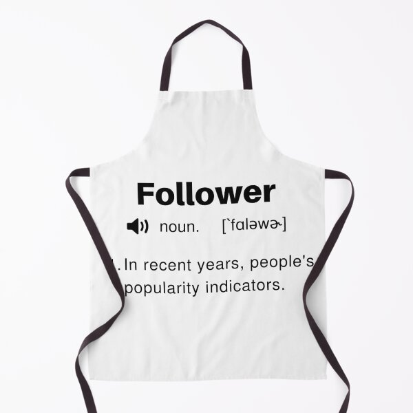 Item preview, Funny Follower Definition designed and sold by Sleepy Cat Design.