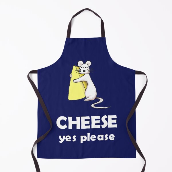 Item preview, Cheese, Yes Please! (White Text) designed and sold by TenBurner.