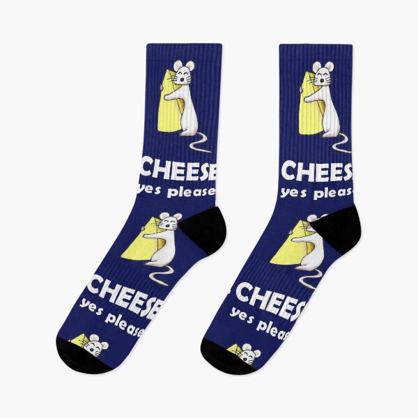 Item preview, Cheese, Yes Please! (White Text) designed and sold by TenBurner.