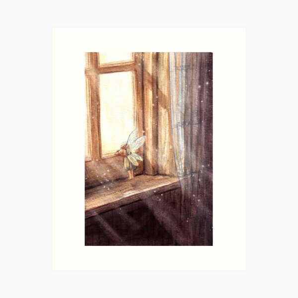 Item preview, Fairy in a window designed and sold by knyttir.