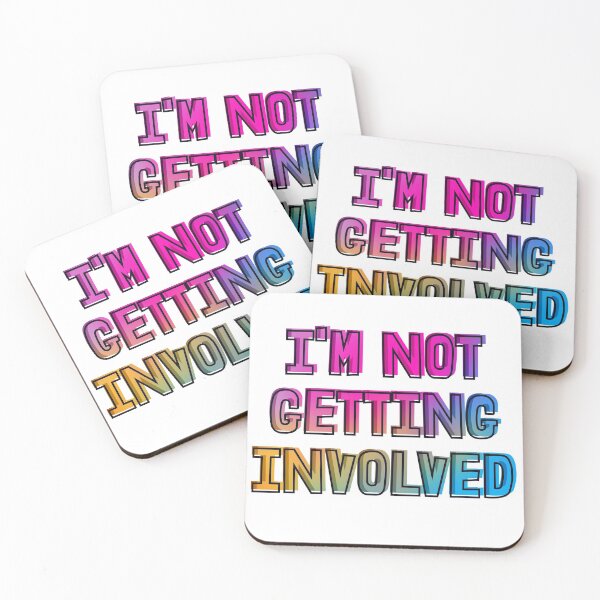 Item preview, im not getting involved - gemma collins quote designed and sold by tiredninny.