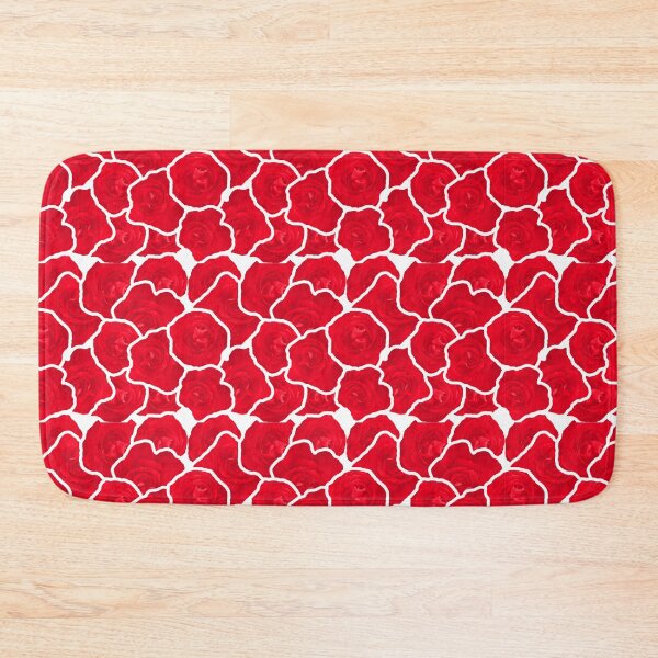 Item preview, Red Roses In Full Bloom Pretty Floral Pattern designed and sold by Artification.