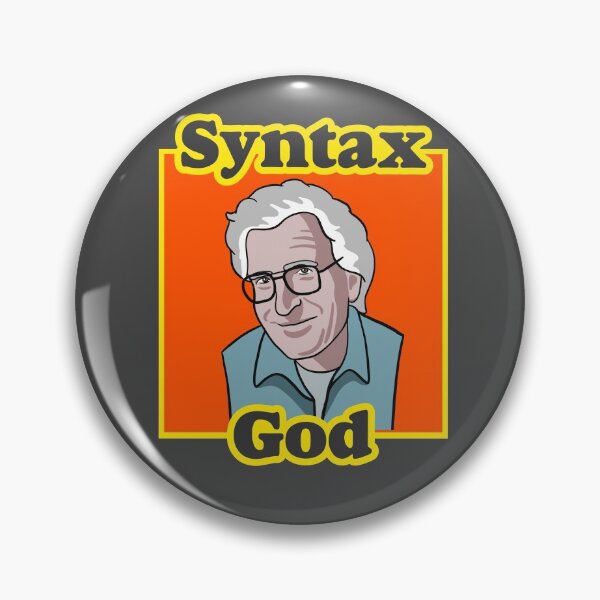 Artikelvorschau, Noam Chomsky - Syntax Gott entworfen und verkauft von CanadianUnicorn.