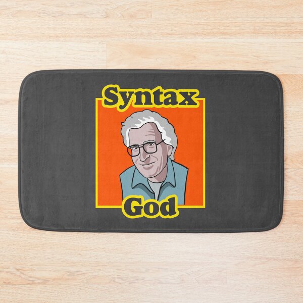 Item preview, Noam Chomsky - Syntax God designed and sold by CanadianUnicorn.