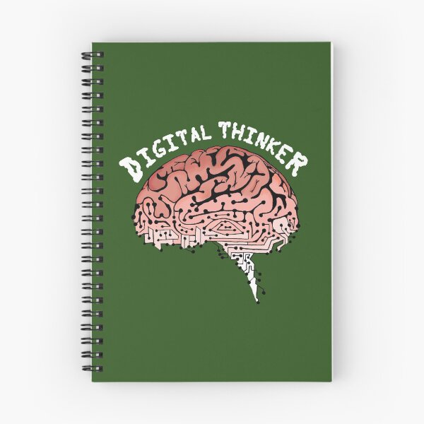 Item preview, Digital Thinker - Colour (White Text) designed and sold by TenBurner.