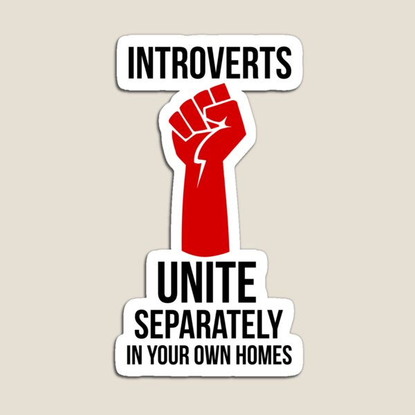 Item preview,  Introverts Unite designed and sold by Shuhari.