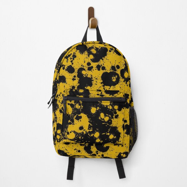 Item preview, Backpack Abstract Gold Version Modern Trendy Design Art 3D Look Splashes of paint designed and sold by Shirtilike.