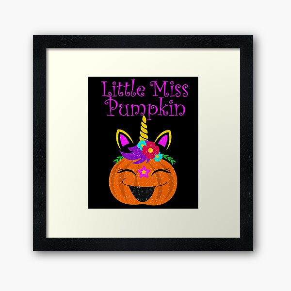 Unicorn Pumpkin Head Wall Art Redbubble - classic pumpkin hat roblox
